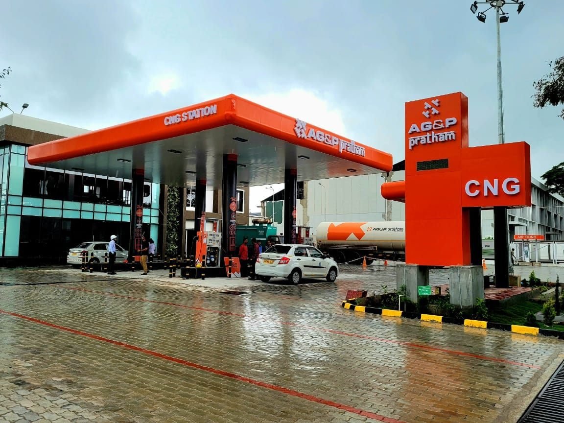 agp pratham lcng station cng lng fuel station