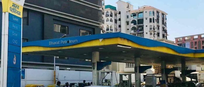 bharat petroleum petrol pump cng