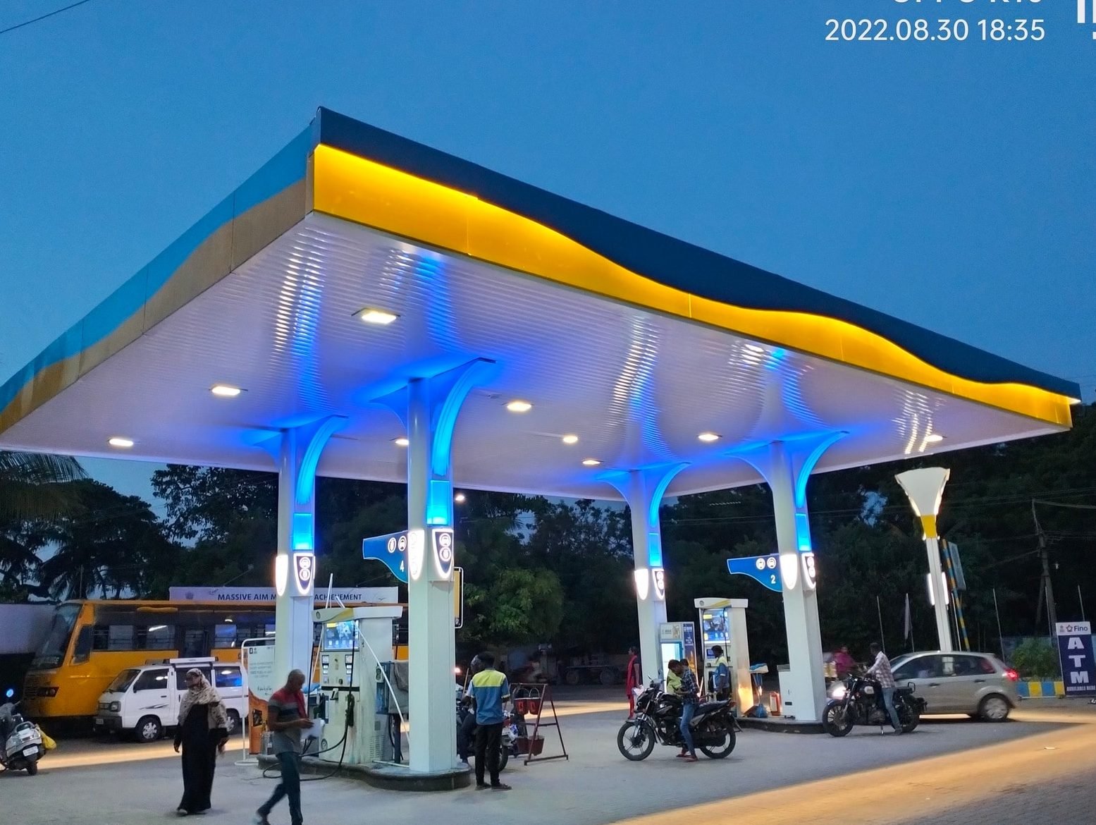 bharat petroleum petrol pump kennard co vedapalayam nellore