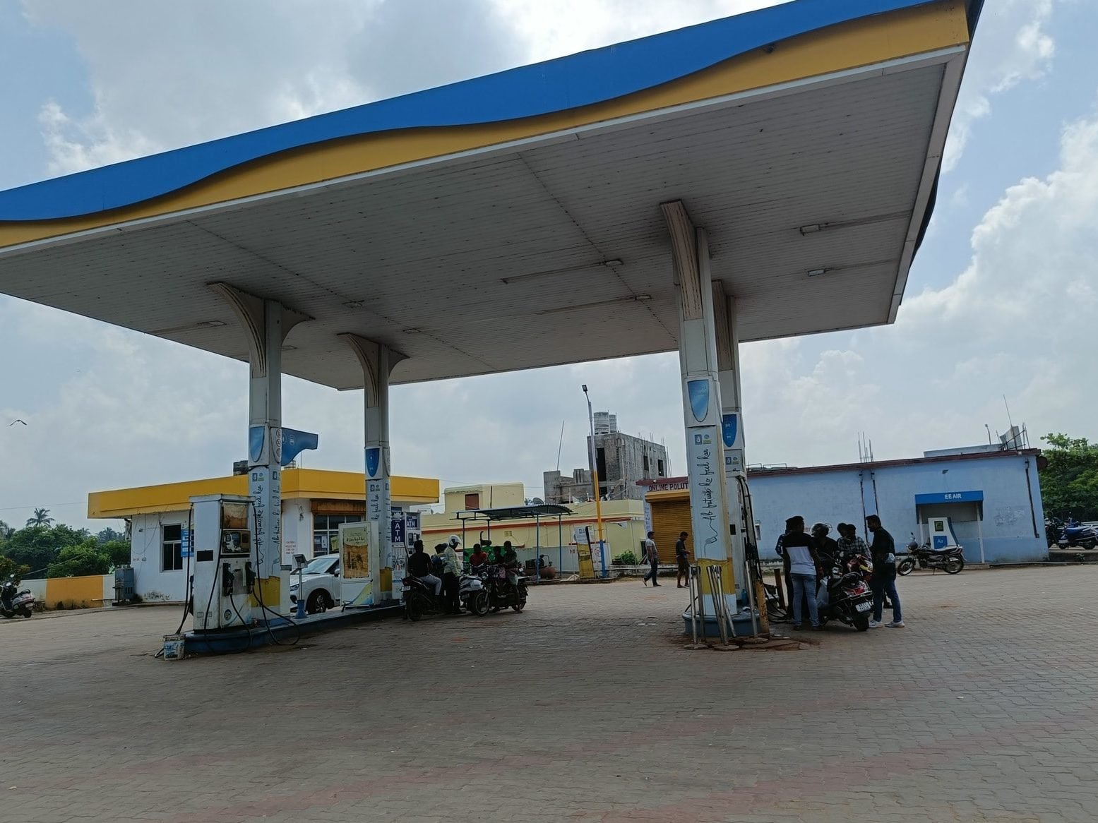 bharat petroleum petrol pump kishan fuel point