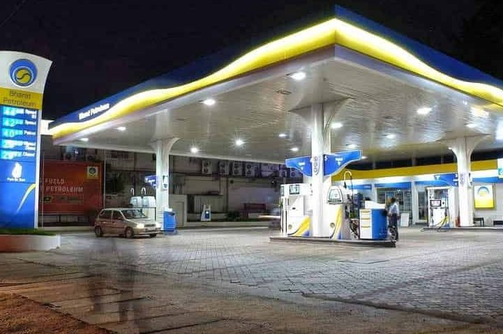 bharat petroleum petrol pump maa shail service station