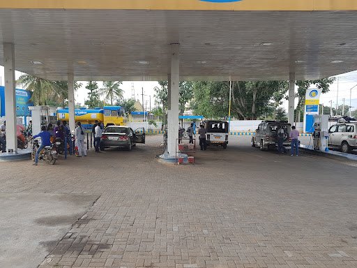 Bharat Petroleum, Petrol and CNG Pump -Sapthagiri Service Station