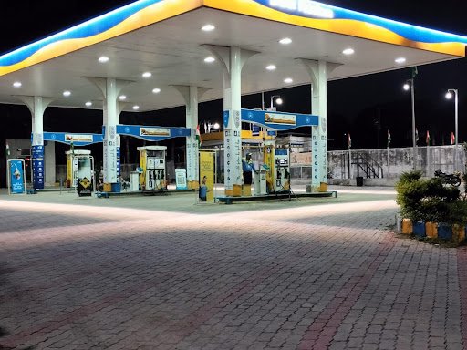 Bharat petroleum Petrol Pump.And CNG