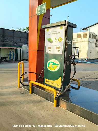 Gail CNG gas station. Coco-2