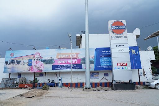 petrol pump and CNG Station