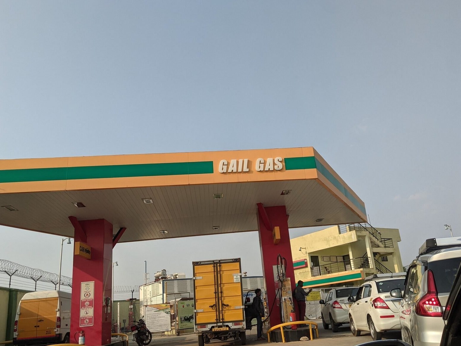 gail gas cng station herohalli