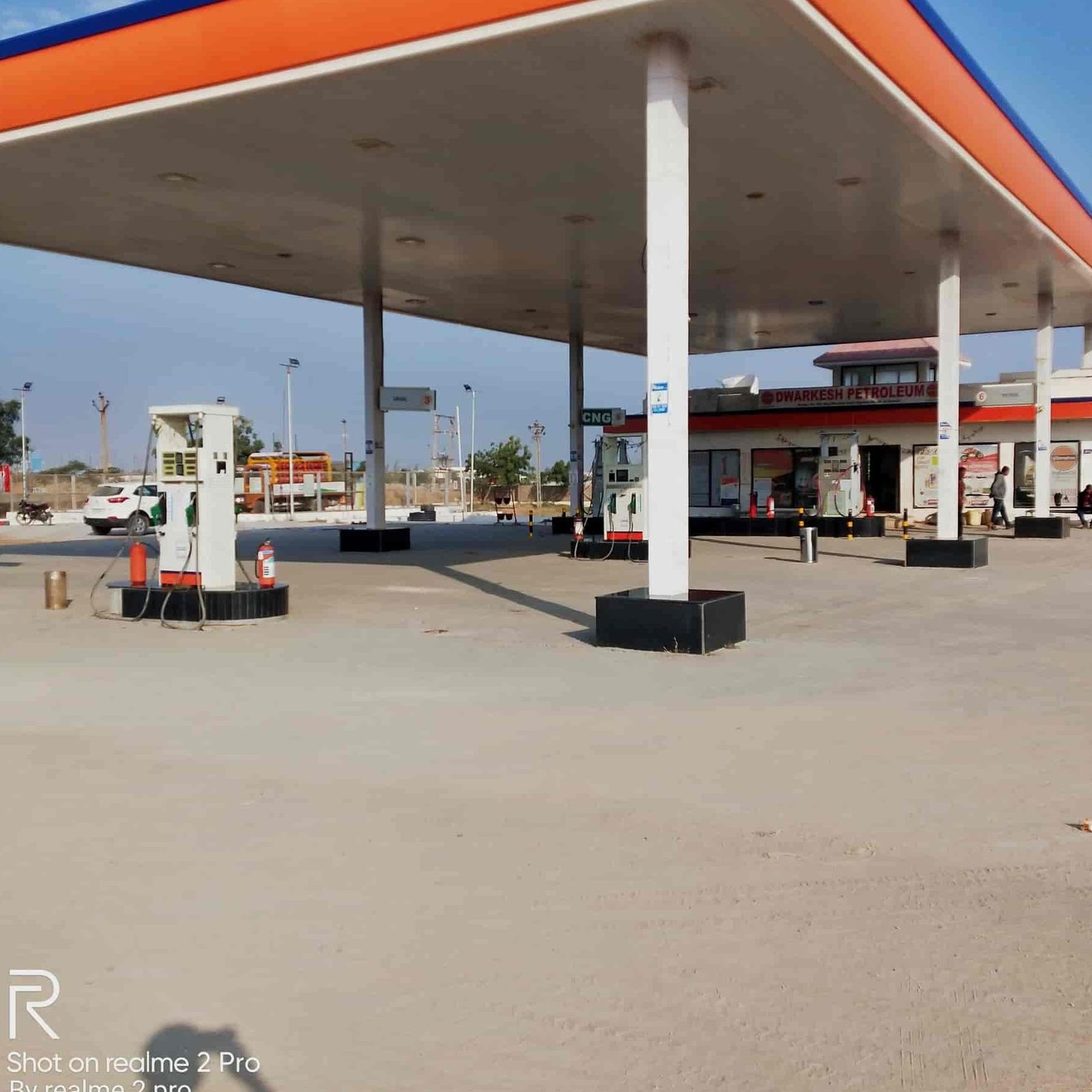 gujarat gas cng station dwarkesh petrolium