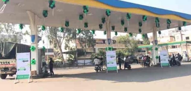 tekawade petrol pump cng